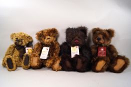 A Fifth Anniversary 2011 Charlie Bear, 'Anniversary Thomas', 40cm high, and 'Edward' 48cm high,