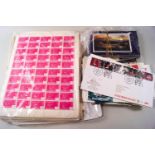 An extensive box of assorted World stamps and First Day Covers
