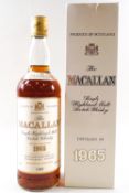 The Macallan, Single Highland Malt Scotch Whiskey, distilled in 1965, bottled in 1983, 75cl, 43%,