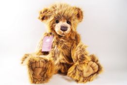 A Charlie bear, 'William V', 57cm high, with tags, limited edition, 3011 of 4000,