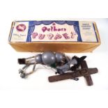 A Pelham Puppet 'Donkey', 1950's, with original carrot,