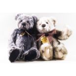 A Charlie bear, 'Katie', 29cm high and 'Macey', 34cm high, with tags,