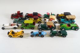 Twenty nine Matchbox by Lesney models of Yesterday cars and a Corgi Porsche Carrera