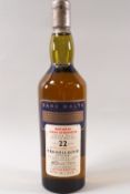 A Craigellachie 1973 bottle of whisky, aged 22 years,
