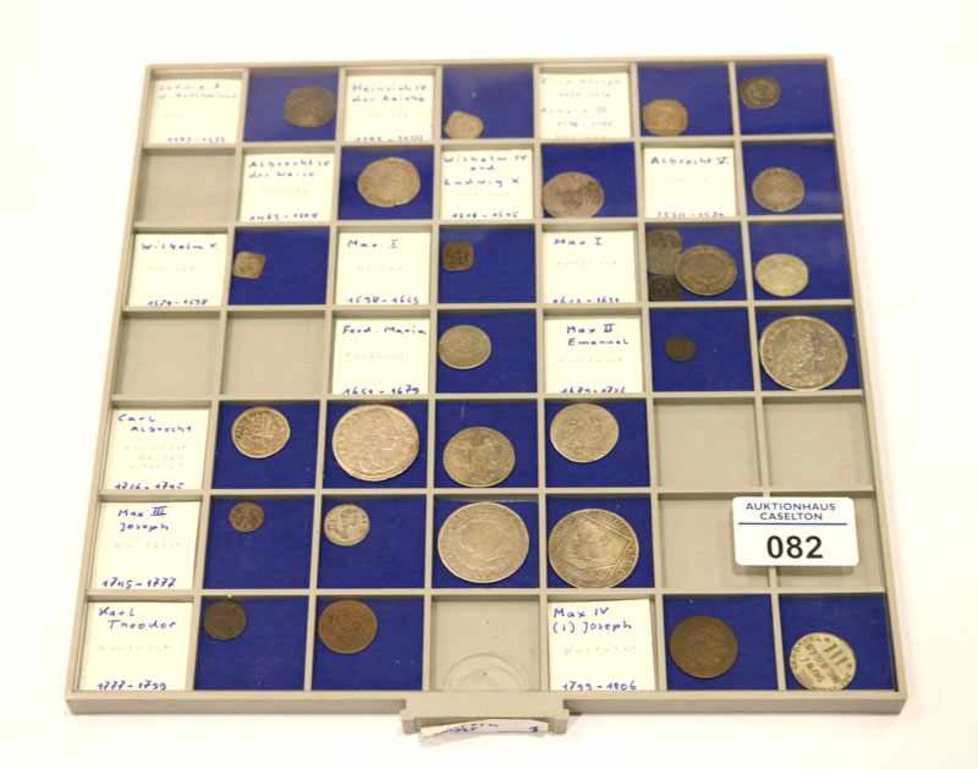 Konvolut von bayerischen Kleinmünzen, ab Ludwig I. bis Max IV Josef