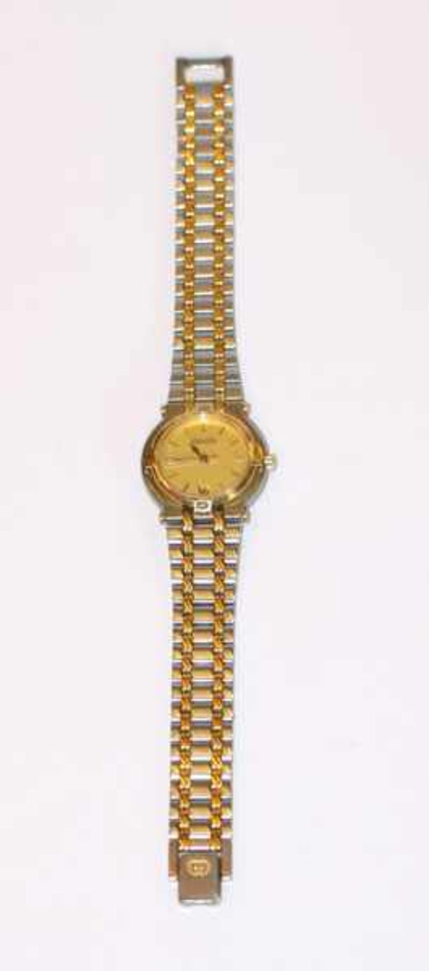 Gucci Stahl Damen-Armbanduhr mit Datum, Tragespuren, Funktion nicht geprüft