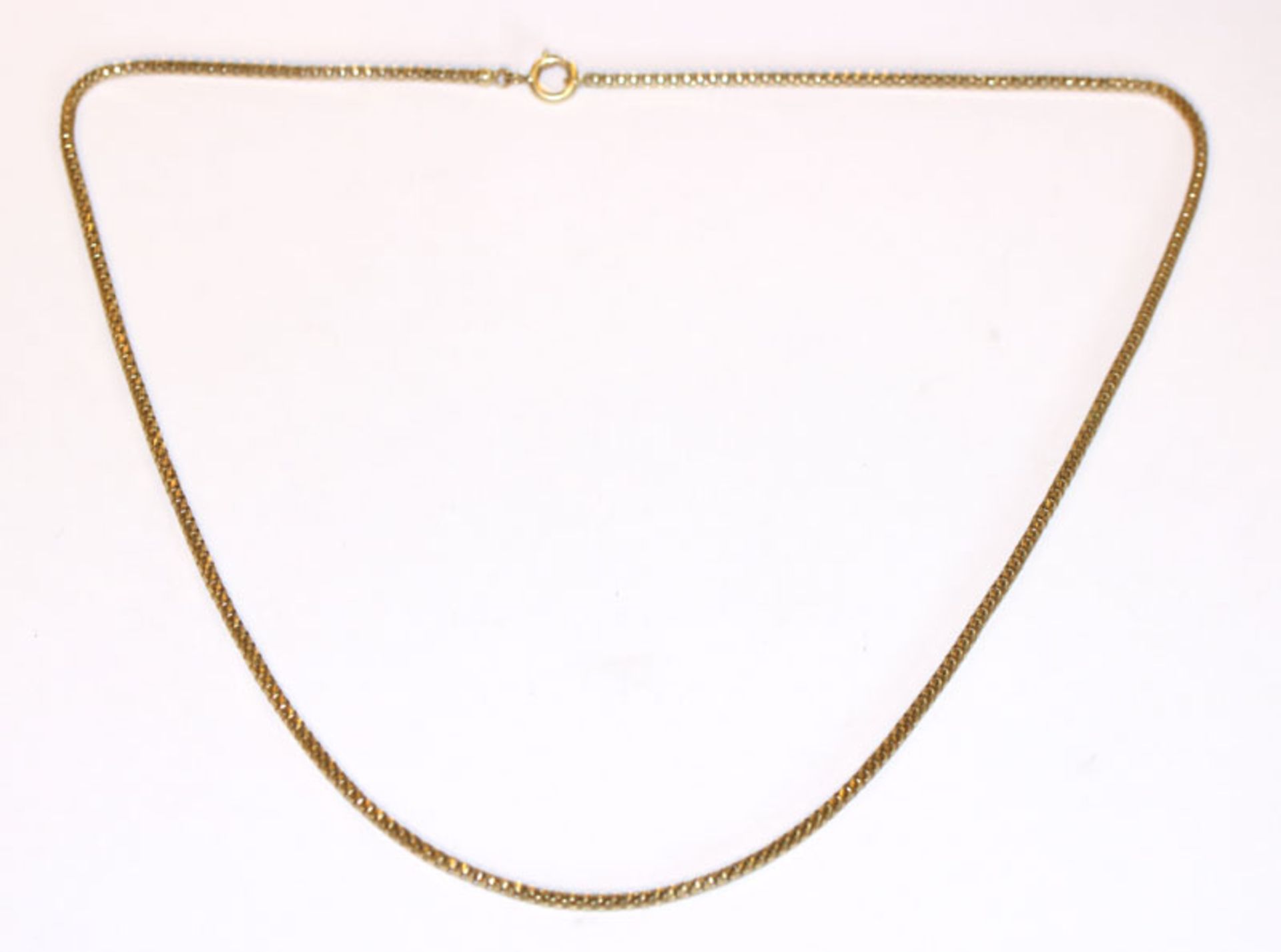 14 k Gelbgold Kette, L 48 cm, 7 gr.