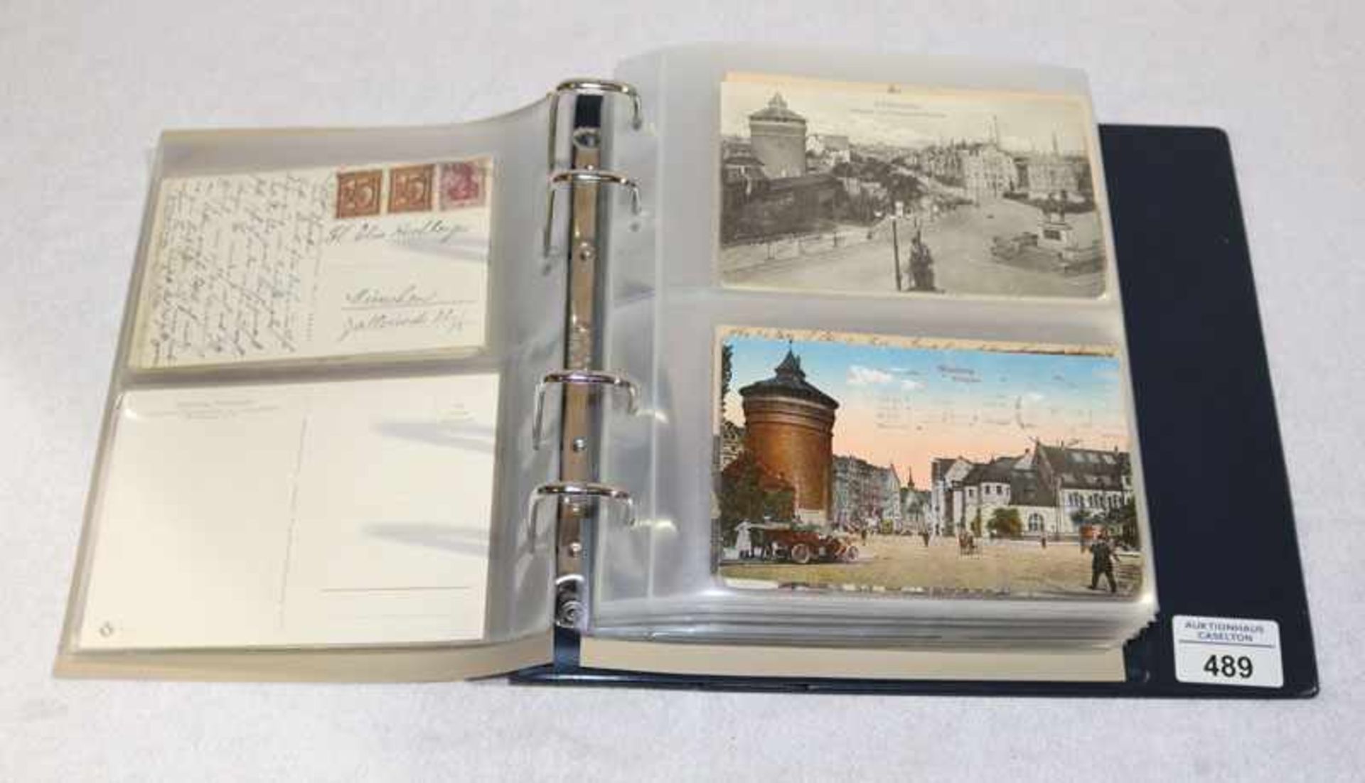 Postkarten Album mit diversen Postkarten von Nürnberg, 20. Jahrhundert