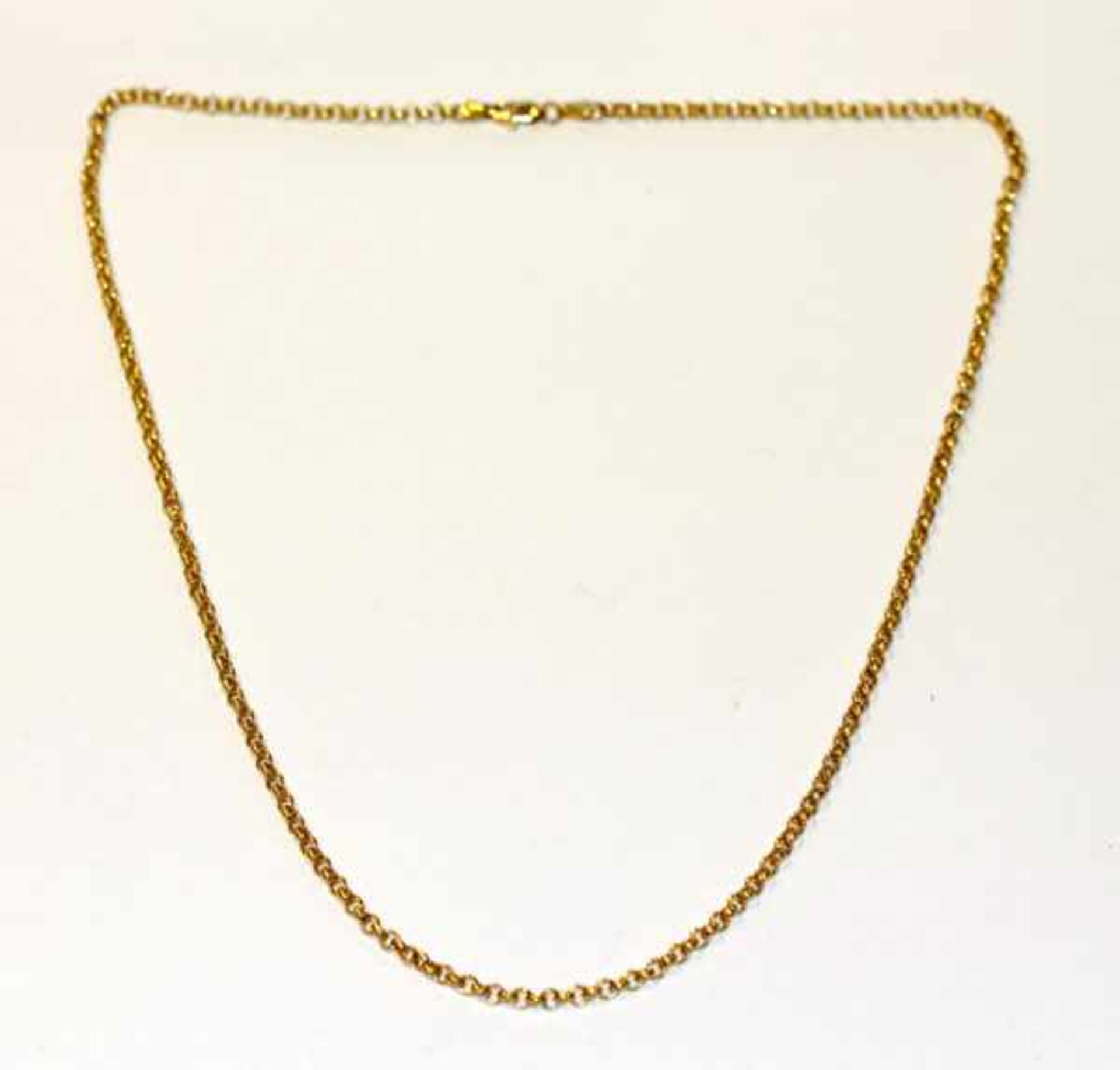 14 k Gelbgold Kette, 5,3 gr., L 48 cm