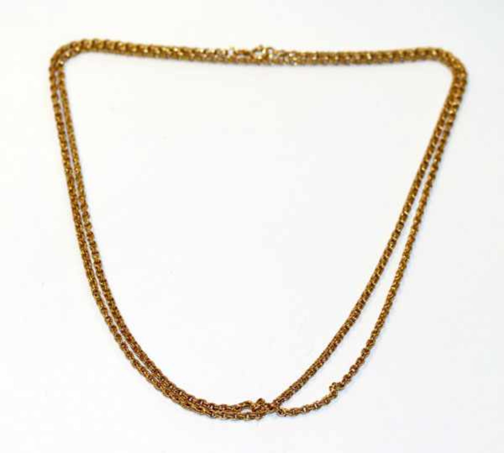 18 k Gelbgold Kette, 23,3 gr., L 90 cm