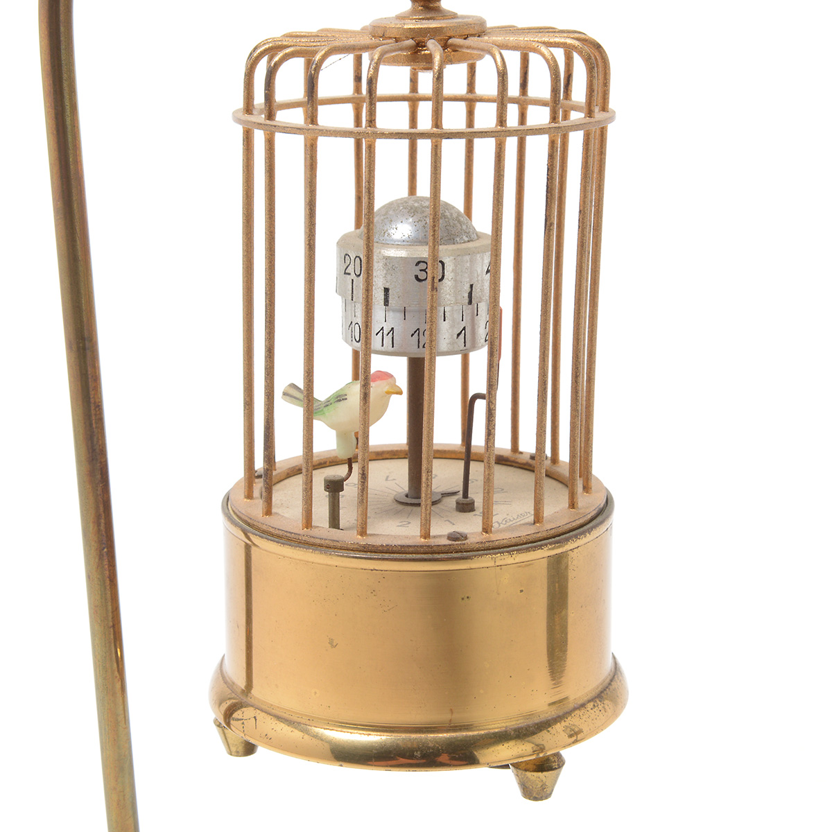 Three Hanging Birdcage Music Boxes with Clock Mechanism - Image 6 of 13