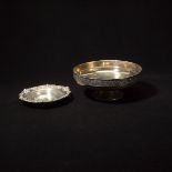 Sterling Silver Compote and Sterling Silver Coaster