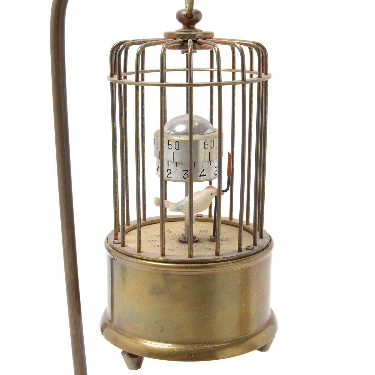 Three Hanging Birdcage Music Boxes with Clock Mechanism - Image 7 of 13