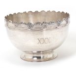 Woshing Chinese Export Punch Bowl