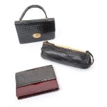 Three Purses, including Miu Miu, Valentino, 3rd is Alligator