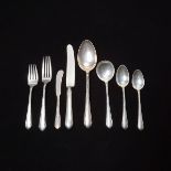 Towle Chased Diana Sterling Flatware Service [58 pcs]