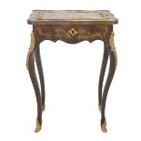 Italian Rococo Style Paint Decorated Table de Meuble