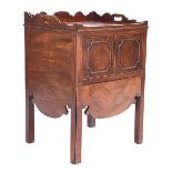 Regency Mahogany Commode