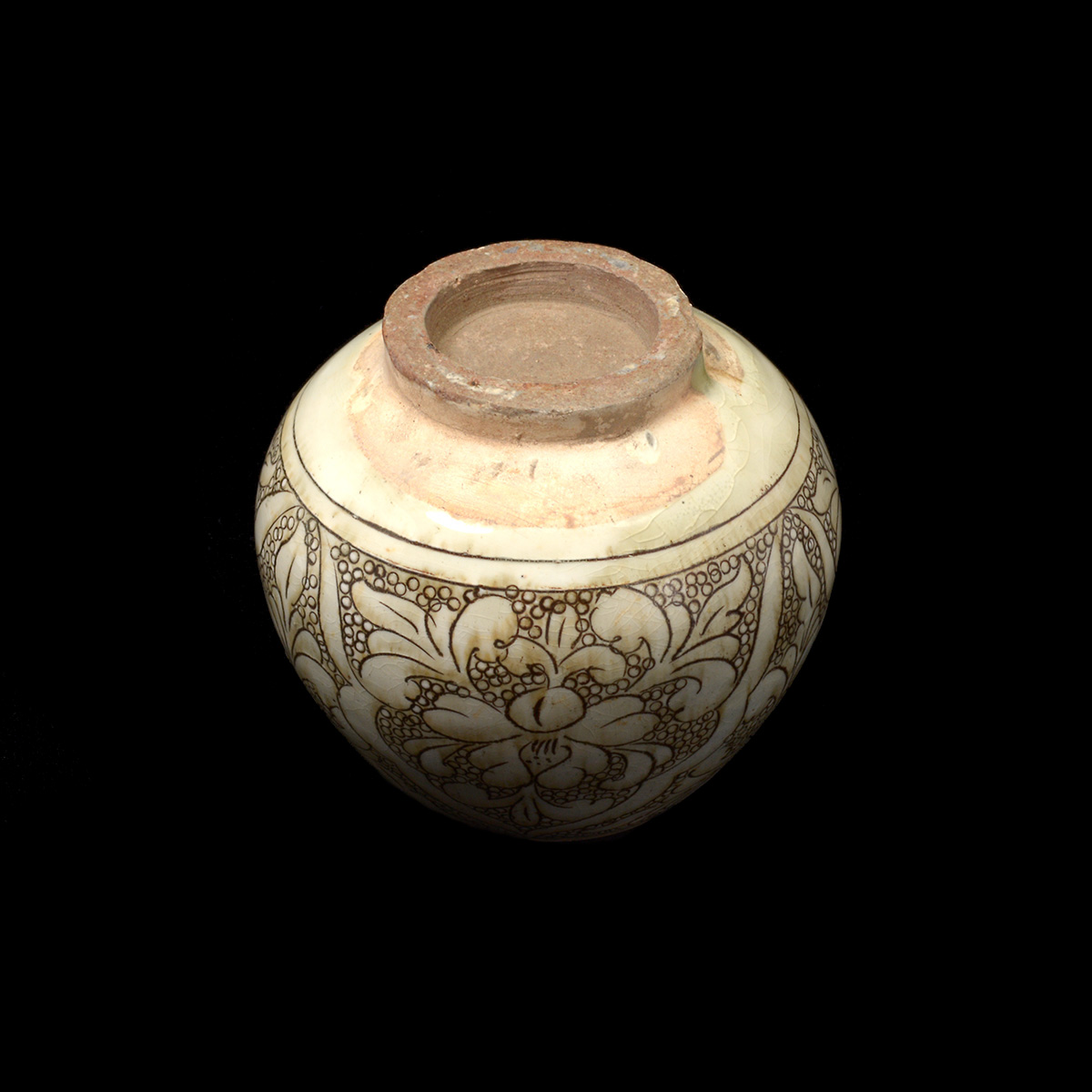 Cizhou Ware 'Chicken Heart' Washer, Song Dynasty - Image 4 of 5