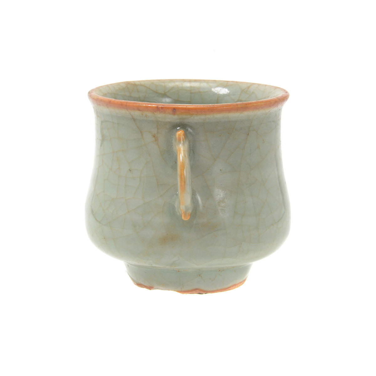 Two Small Longquan Celadon Glazed Items, Ming - Image 4 of 9