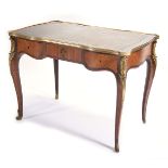 Louis XV Style Gilt Bronze Bureau Plat