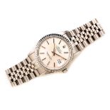 Rolex Oyster Perpetual Datejust Stainless Steel Wristwatch.