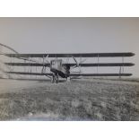 A collection of 70 black & white aviation photographs, many depicting Bristol aircraft, including