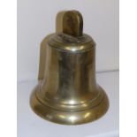 A brass bell.