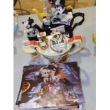 A large Cardew Disney Minnie Mouse limited edition Dressing Table teapot, a limited edition Mickey &