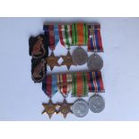 Two groups of WWII medals (8)