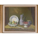 Sullivan Pugh – oil – Still life, 15” x 19”.