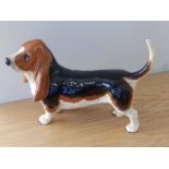 A Beswick basset hound.