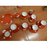 A Noritake 23 piece teas et in daisy pattern.