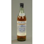 A bottle of Martell very old pale 3* cognac, early 20th century,