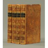 Johnson Samuel "The Rambler", in four volumes, Montrose 1800, printed by D.