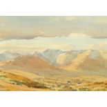 Len Roope, watercolour, "Vale of Lorton, Cumberland".