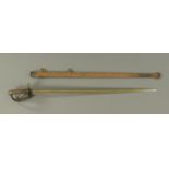 A French heavy cavalry troopers sword, early 19th century,