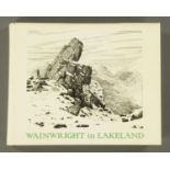 One volume "Wainwright in Lakeland", First Edition, 170/1100, signed.