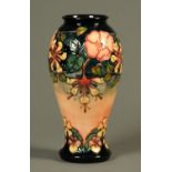 A Moorcroft Oberon pattern baluster vase, circa 1993/95, signed by Rachel Bishop,