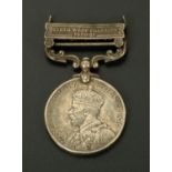 An India General Service Medal, with North West Frontier 1930-31 clasp, awarded to "3593431 Pte, J.