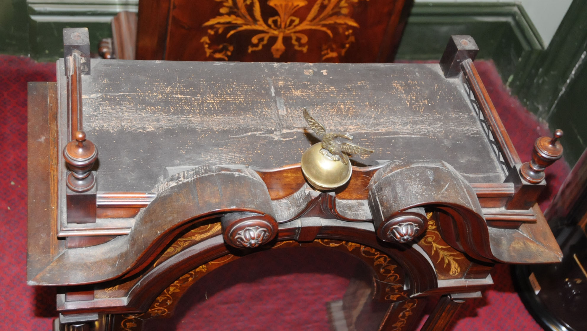 A George III mahogany longcase clock by John Wyke of Liverpool, with mahogany and marquetry case, - Image 11 of 14