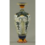A Royal Doulton stoneware vase, early 20th century,