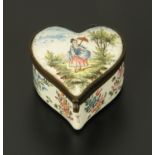 A French faience coffre, late 18th/early 19th century, possibly by Ferrat & Moustiers,