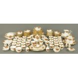 A Royal Albert Old Country Rose tea and dinner service, 11 26.5 cm plates, 10 20.