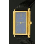 A ladies 18 ct gold cased Piaget wristwatch,