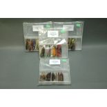 100 assorted tube flies, boxed.