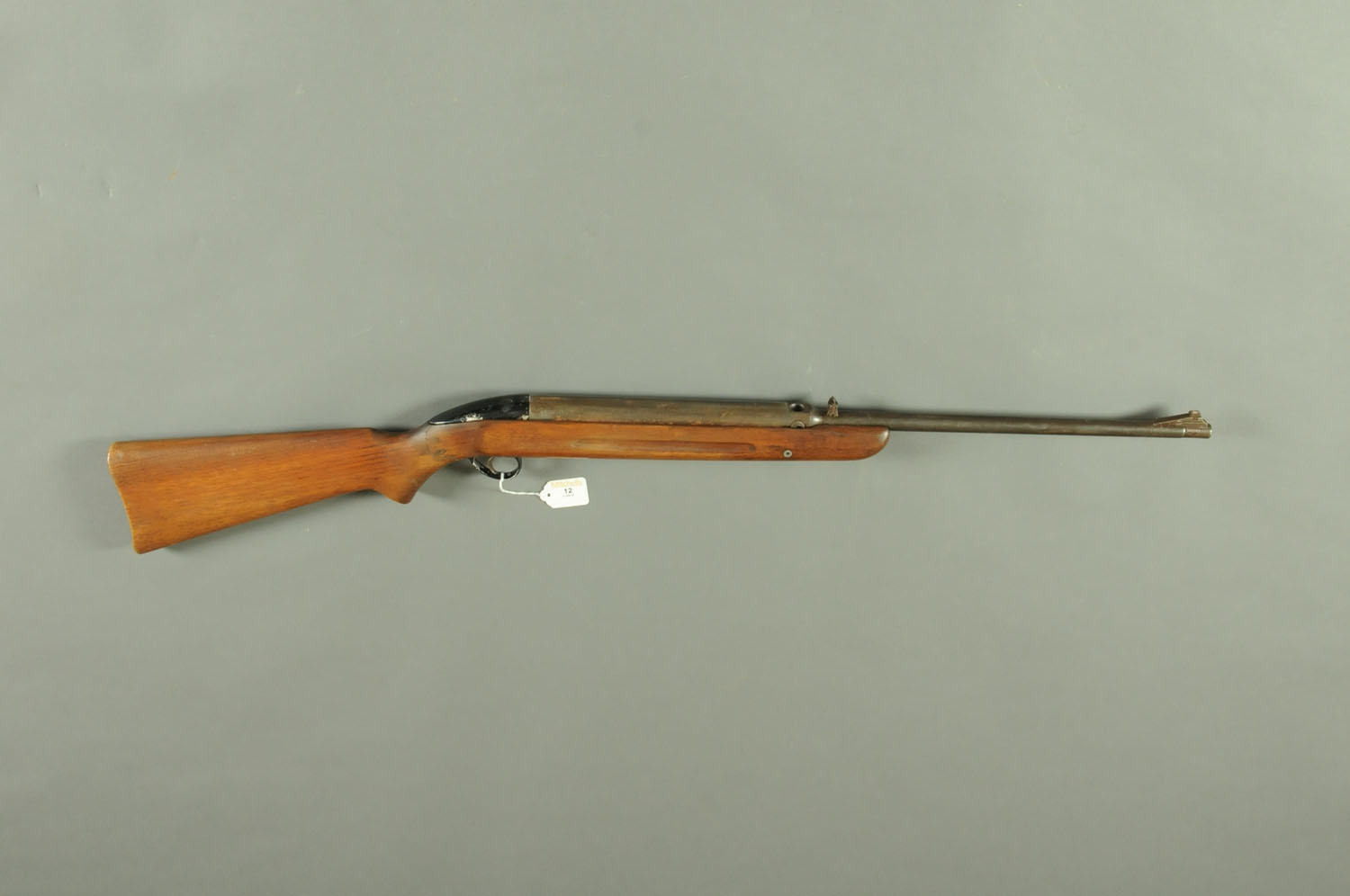 A BSA Airsporter Mark I .22 underlever air rifle, circa 1948-54. Serial No. G13277.