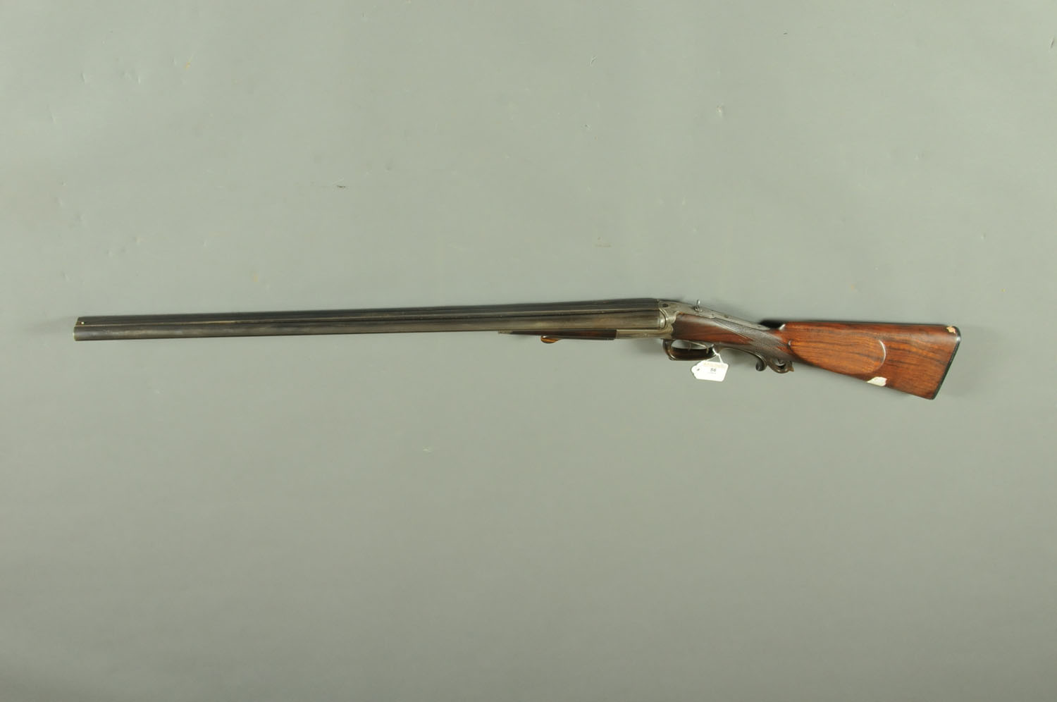 A Continental 16 bore side/side Teschner-Collath Patent slide and tilt under lever shotgun, - Image 5 of 5