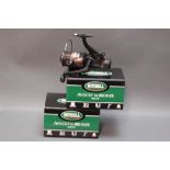 Two Mitchell Avocet baitrunner reels.