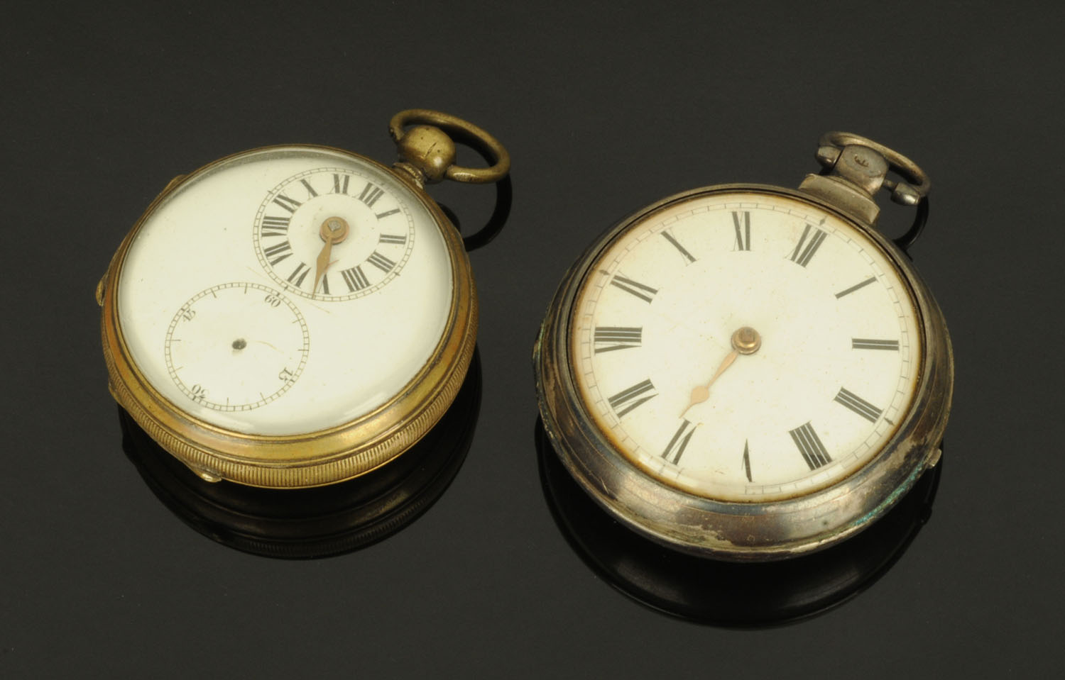 A timekeepers pocket watch, 19th century,